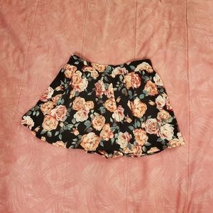 Floral Mini Skort